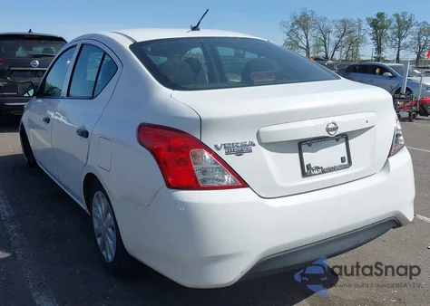 2015 Nissan Versa 1.6 S из США, поврежденный, VIN 3N1CN7AP0FL924665